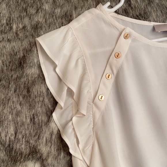 Loft Ruffle Sleeve Blouse - Large - Picture 11 of 13